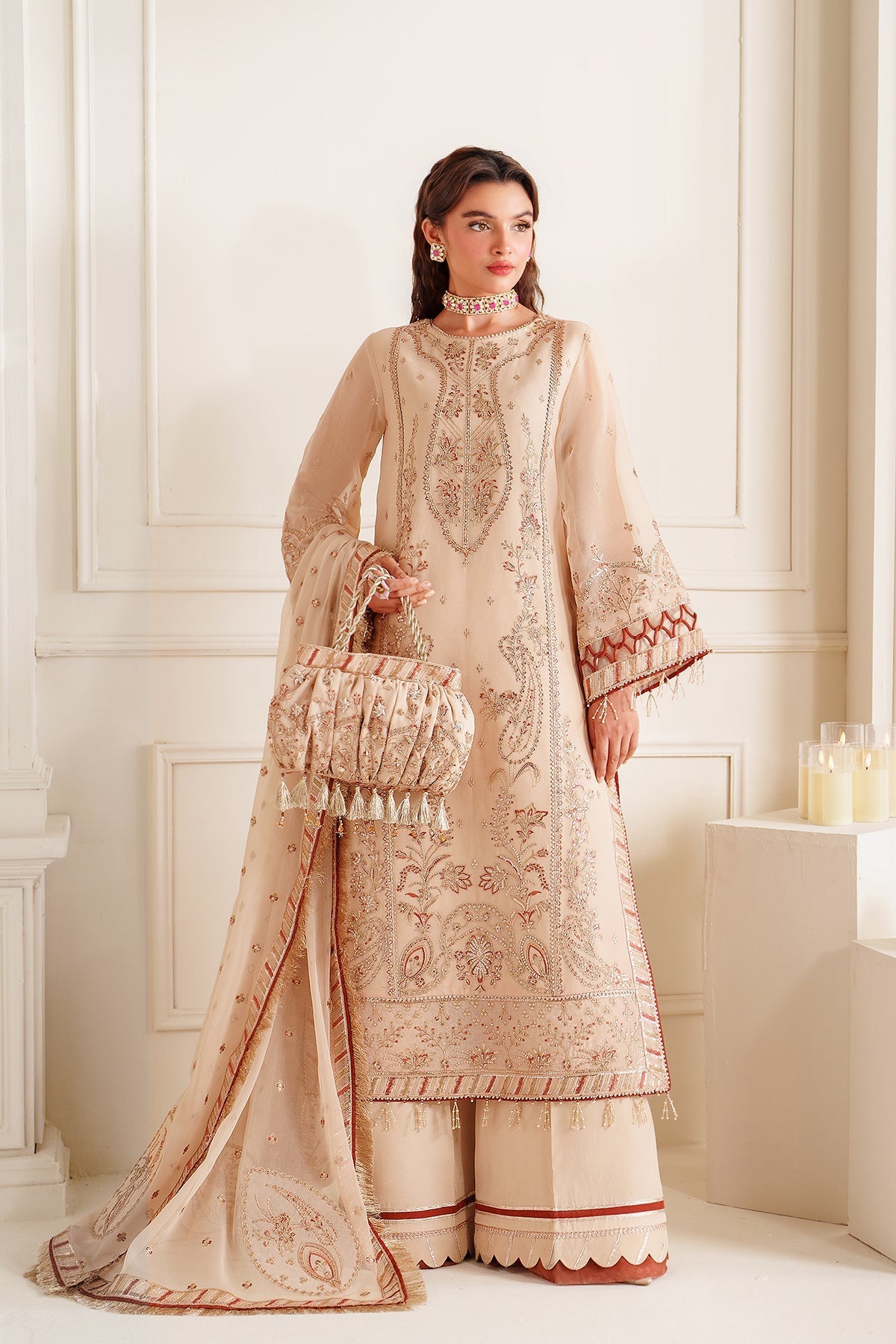 Alizeh | Dua Formals 24 | AF-DUA-3028-Emel by Alizeh - Designer Dress - Type: Ladies Clothes - Available at Libayah - 100% Original