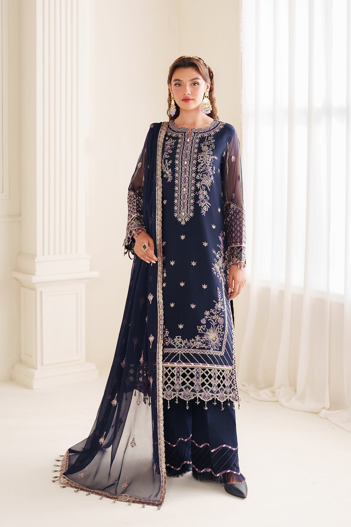 Alizeh | Dua Formals 24 | AF-DUA-3027-Falak by Alizeh - Designer Dress - Type: Ladies Clothes - Available at Libayah - 100% Original