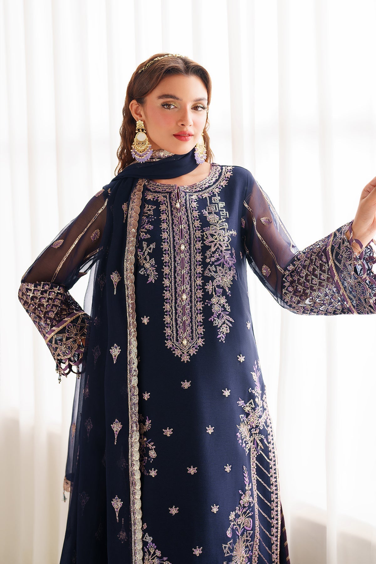 Alizeh | Dua Formals 24 | AF-DUA-3027-Falak by Alizeh - Designer Dress - Type: Ladies Clothes - Available at Libayah - 100% Original