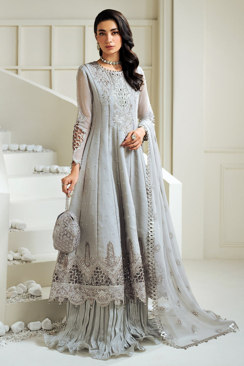 Alizeh | Selene Luxury Chiffon Collection 25 | AF-PS-8002-Luna by Alizeh - Designer Dress - Type: Ladies Clothes - Available at Libayah - 100% Original
