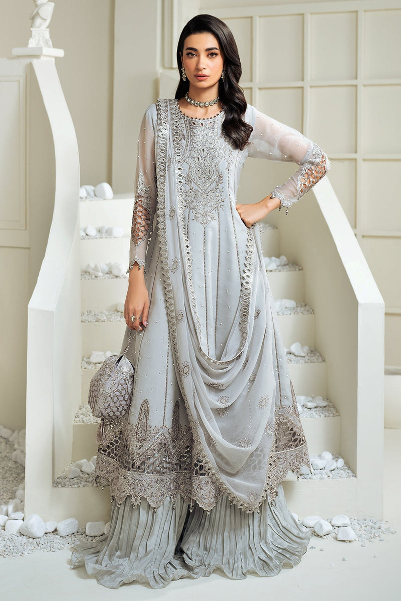 Alizeh | Selene Luxury Chiffon Collection 25 | AF-PS-8002-Luna by Alizeh - Designer Dress - Type: Ladies Clothes - Available at Libayah - 100% Original