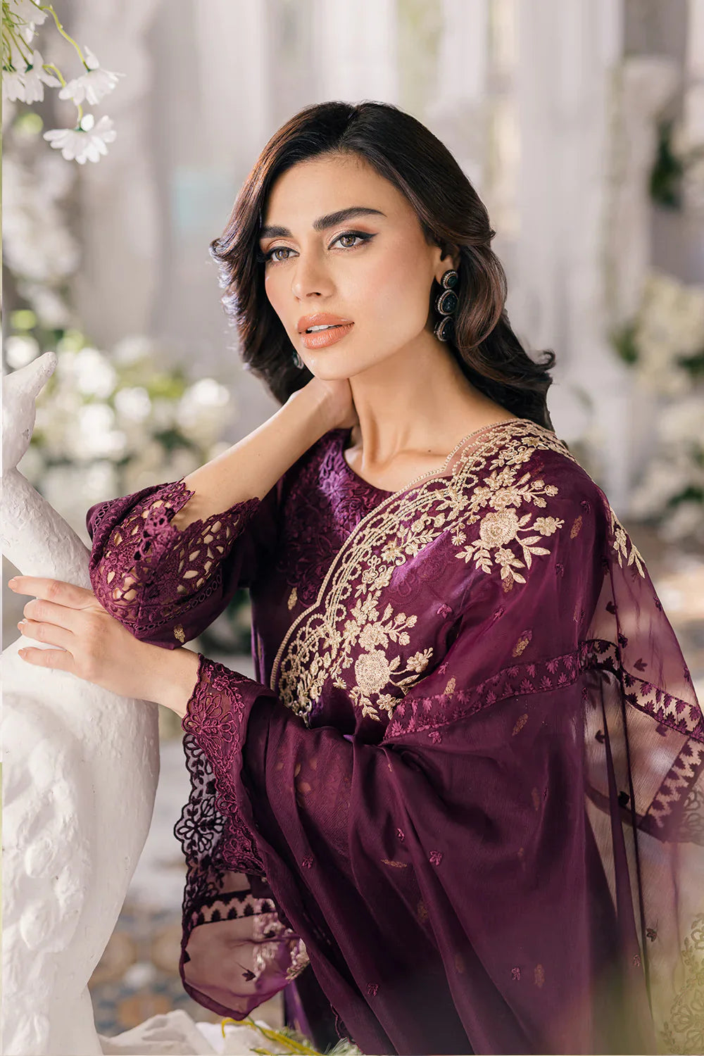 Azure | Ensembles Embroidered Formals | Almandine by Azure - Designer Dress - Type: Ladies Clothes - Available at Libayah - 100% Original