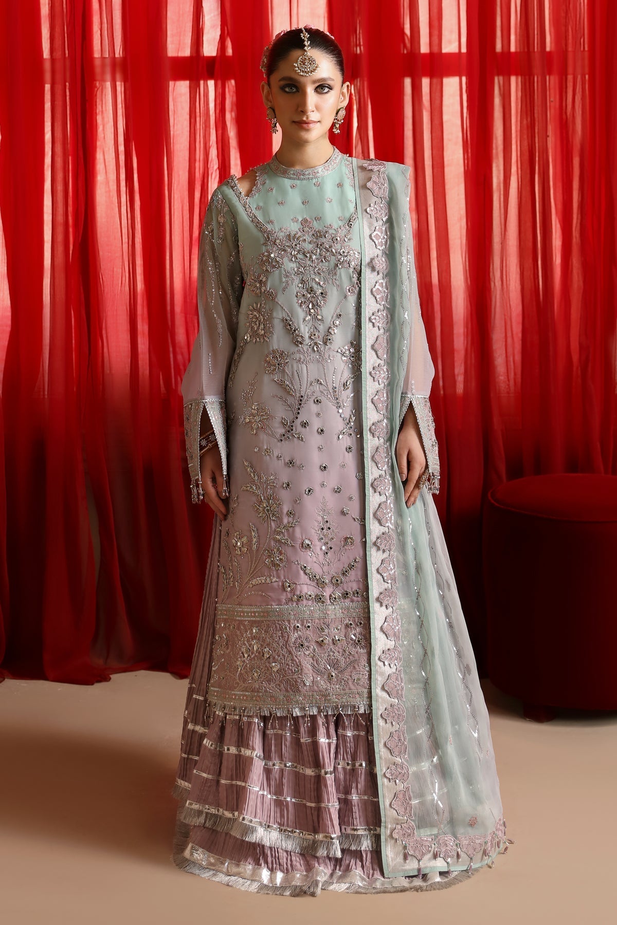 Alizeh | Reena Wedding Formals | AF-HM-4023-AMANI by Alizeh - Designer Dress - Type: Ladies Clothes - Available at Libayah - 100% Original