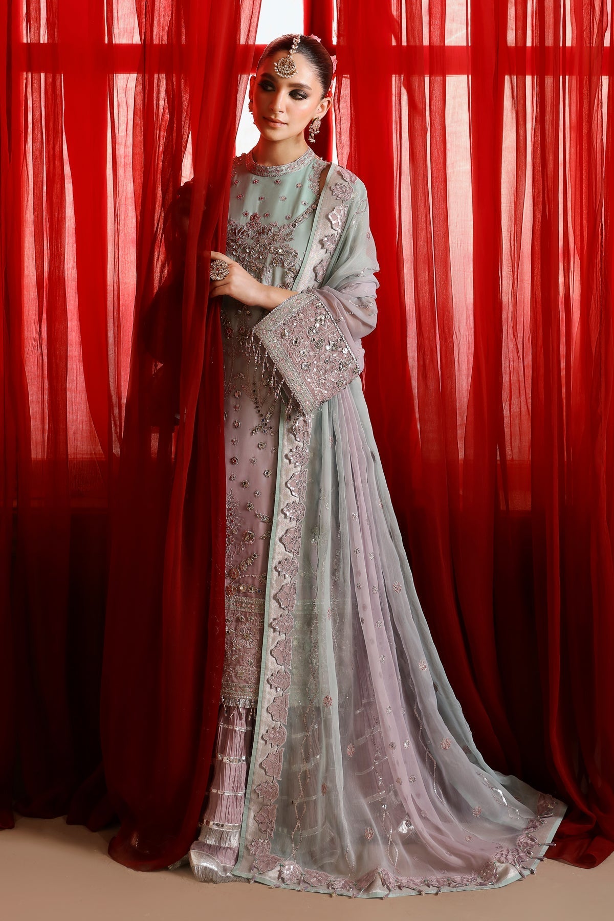Alizeh | Reena Wedding Formals | AF-HM-4023-AMANI by Alizeh - Designer Dress - Type: Ladies Clothes - Available at Libayah - 100% Original
