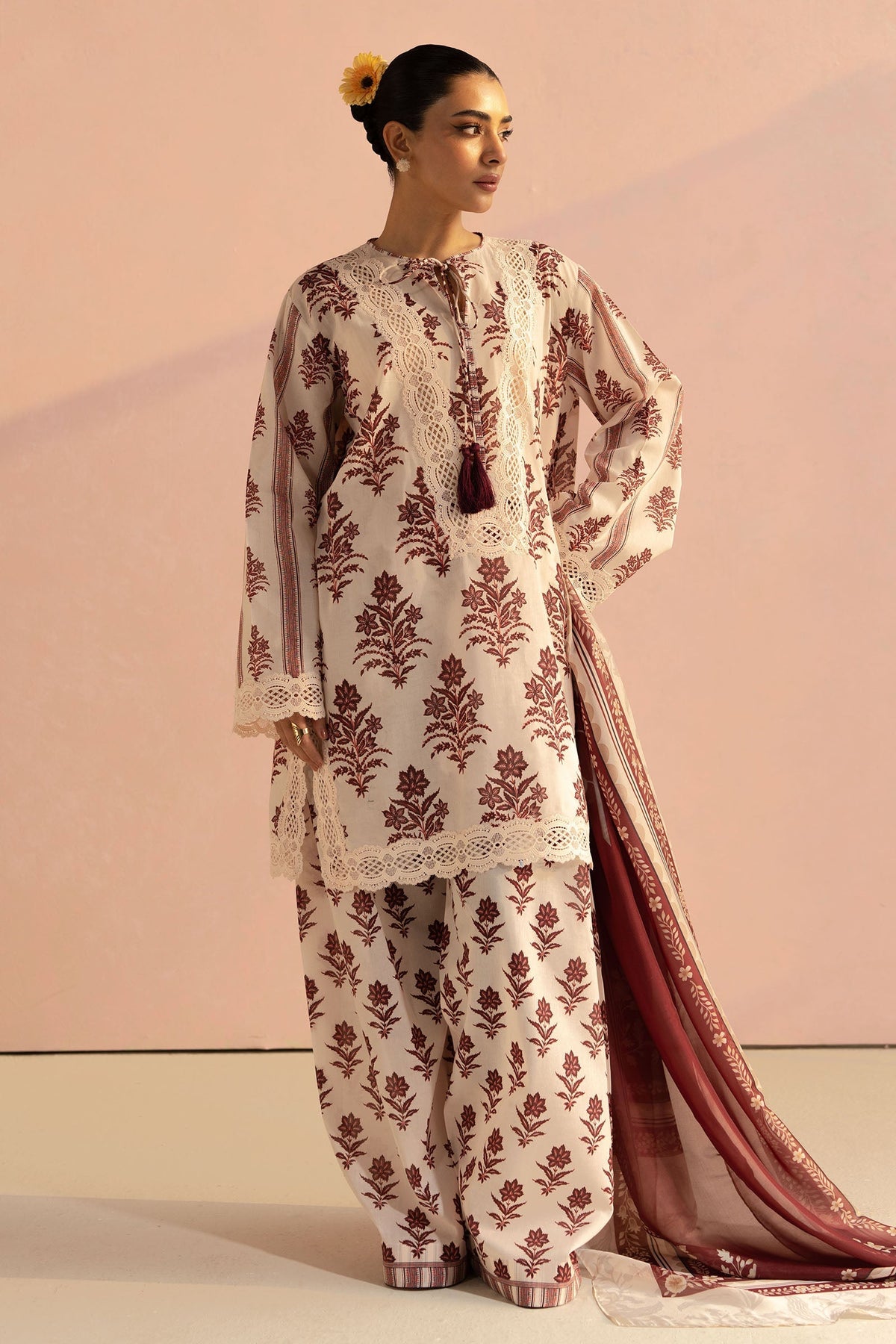 Zara Shahjahan | Coco Prints 25 | Amari-1B by Zara Shahjahan - Designer Dress - Type: Ladies Clothes - Available at Libayah - 100% Original