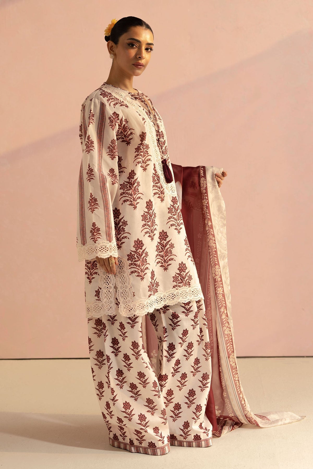 Zara Shahjahan | Coco Prints 25 | Amari-1B by Zara Shahjahan - Designer Dress - Type: Ladies Clothes - Available at Libayah - 100% Original