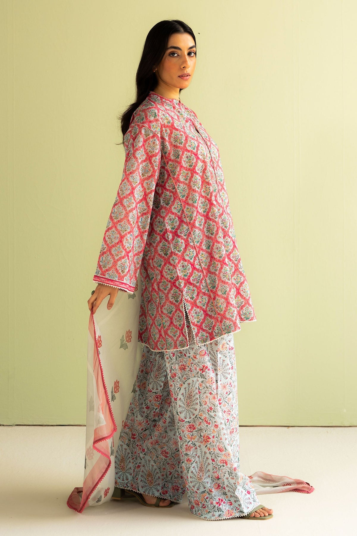 Zara Shahjahan | Coco Prints 25 | Amaya-10B by Zara Shahjahan - Designer Dress - Type: Ladies Clothes - Available at Libayah - 100% Original