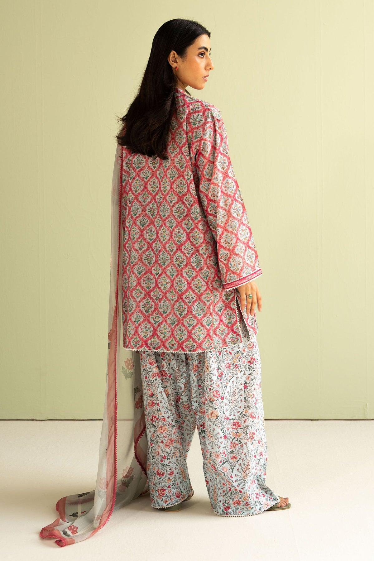 Zara Shahjahan | Coco Prints 25 | Amaya-10B by Zara Shahjahan - Designer Dress - Type: Ladies Clothes - Available at Libayah - 100% Original
