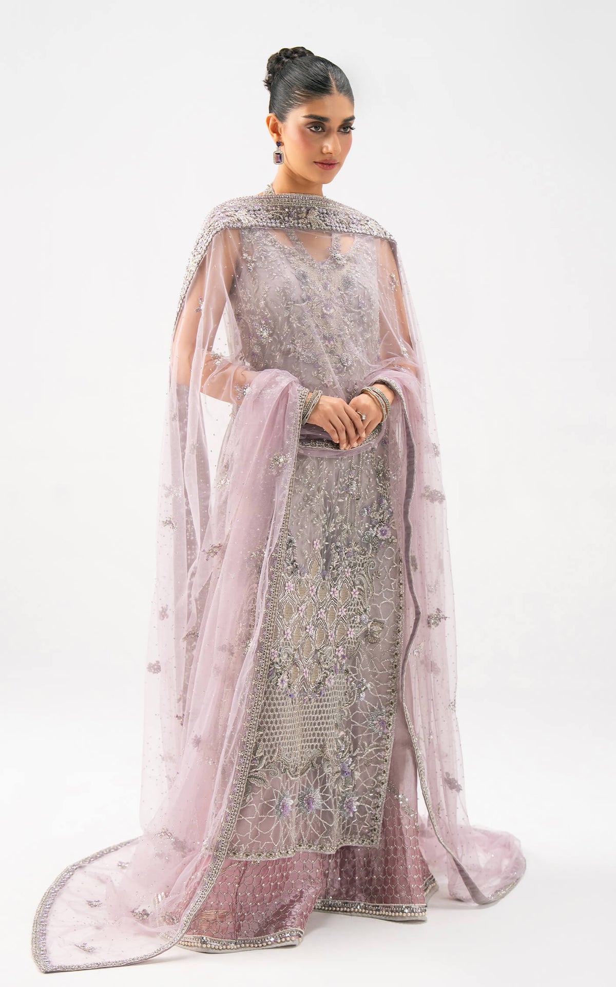 Asifa and Nabeel | Lyle Luxury Formals 25 | Amethyst Aura Bridal by Asifa and Nabeel - Designer Dress  - Type : Ladies Clothes - Available at Libayah - 100% Original 