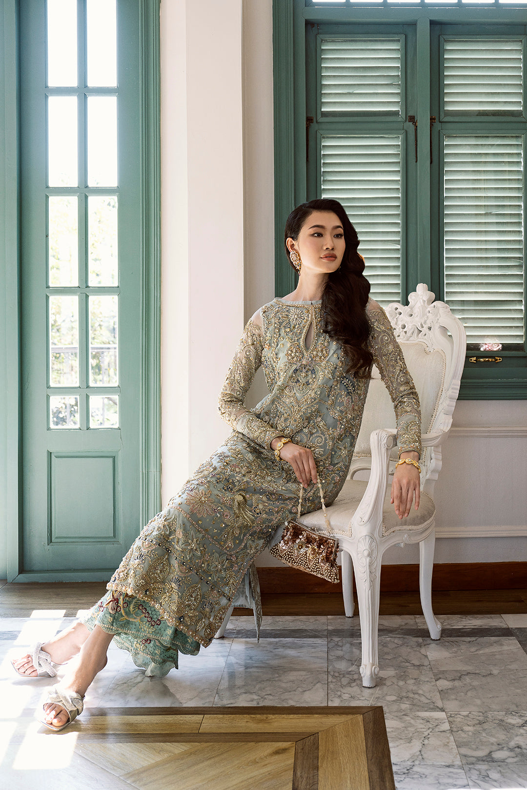 Mysie | Eid Pret 24 | AMRITI by Mysie - Designer Dress - Type: Ladies Clothes - Available at Libayah - 100% Original