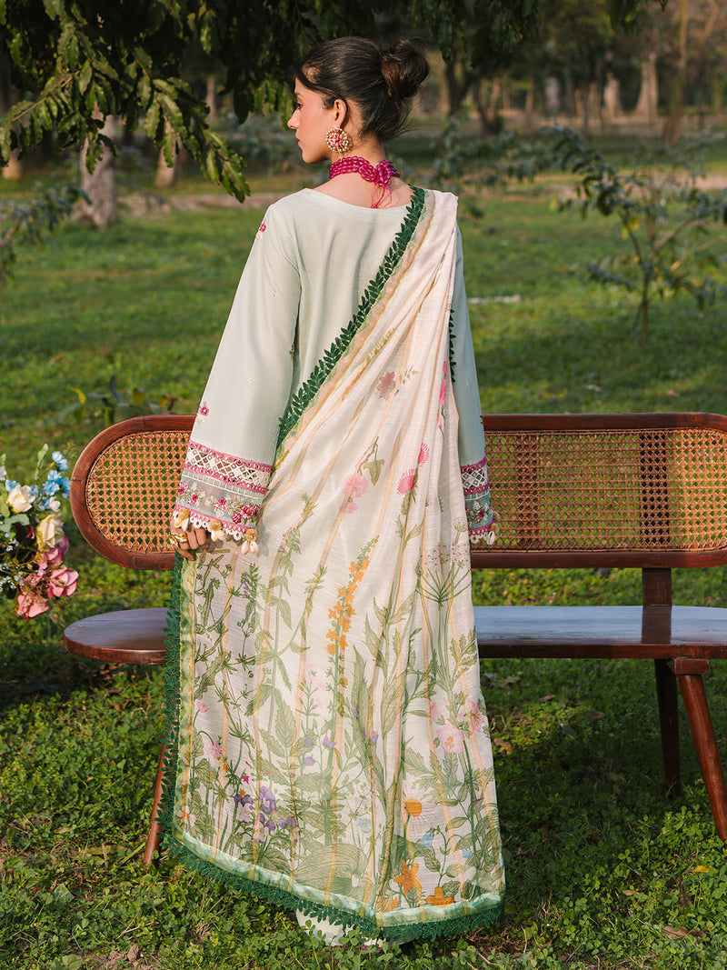 Mahnur | Dahlia Luxury Lawn 25 | Ana by Mahnur - Designer Dress - Type: Ladies Clothes - Available at Libayah - 100% Original