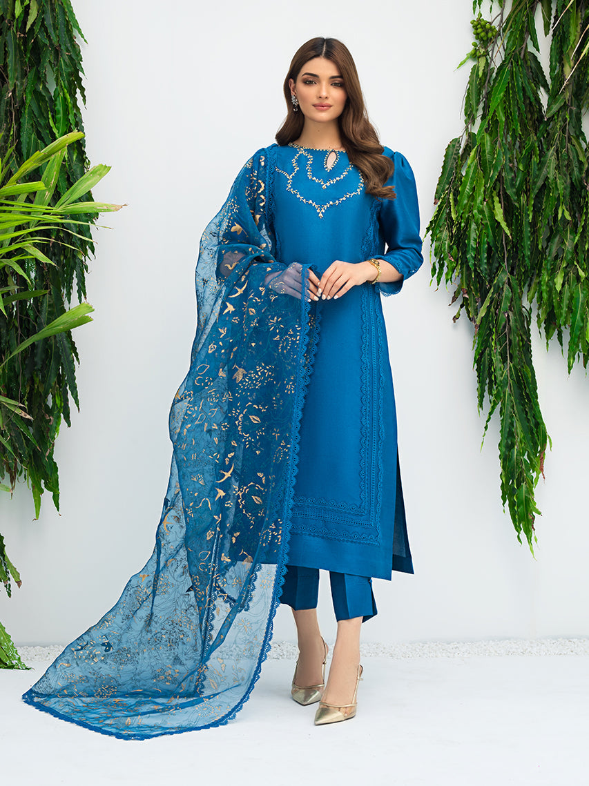 Anam Akhlaq | Festive Collection | D-07 by Anam Akhlaq - Designer Dress - Type: Ladies Clothes - Available at Libayah - 100% Original