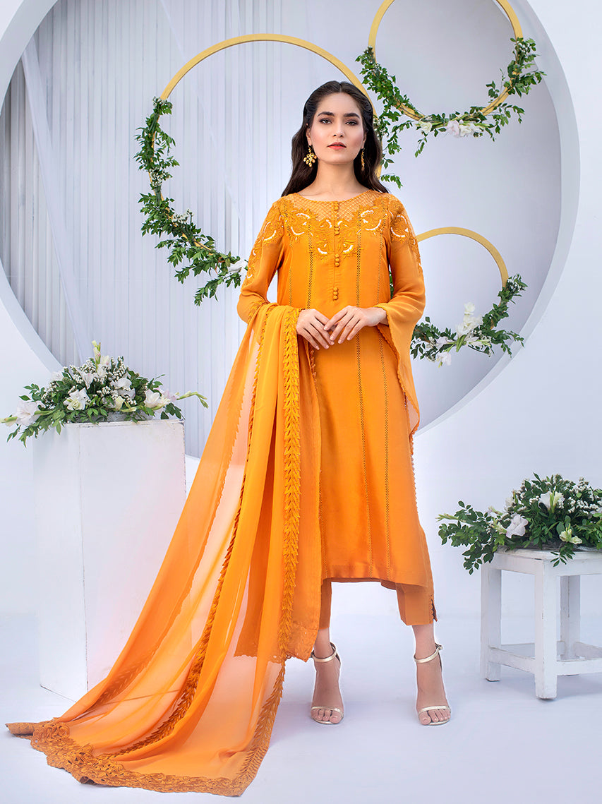 Anam Akhlaq | Festive Collection | D-03 by Anam Akhlaq - Designer Dress - Type: Ladies Clothes - Available at Libayah - 100% Original