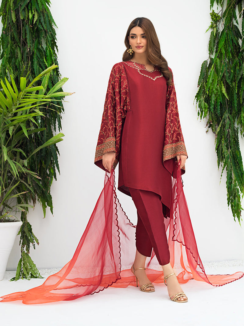 Anam Akhlaq | Festive Collection | D-06 by Anam Akhlaq - Designer Dress - Type: Ladies Clothes - Available at Libayah - 100% Original