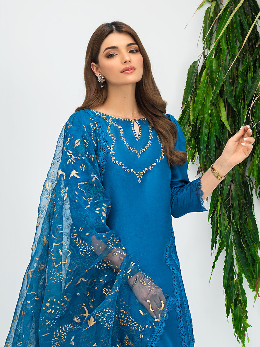 Anam Akhlaq | Festive Collection | D-07 by Anam Akhlaq - Designer Dress - Type: Ladies Clothes - Available at Libayah - 100% Original