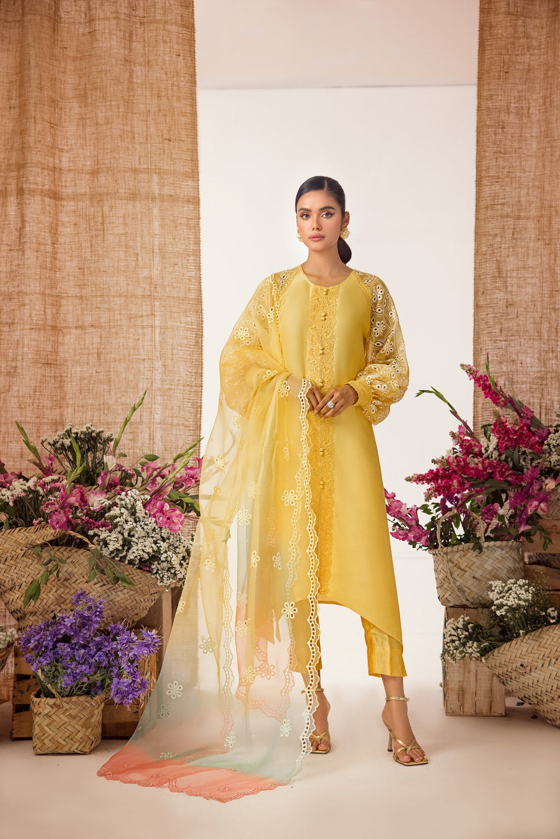 Anam Akhlaq | Festive Collection | D-35 by Anam Akhlaq - Designer Dress - Type: Ladies Clothes - Available at Libayah - 100% Original