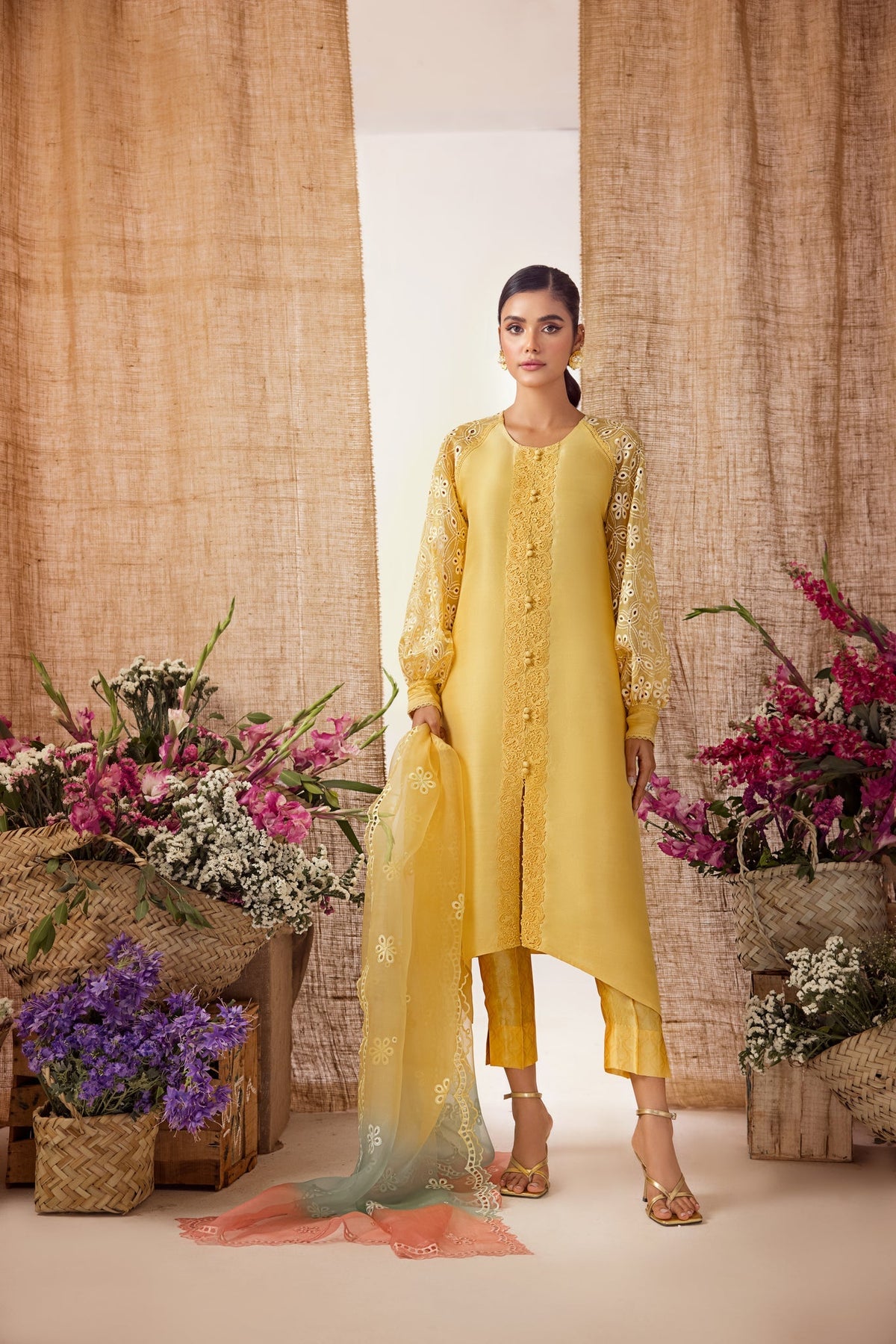 Anam Akhlaq | Festive Collection | D-35 by Anam Akhlaq - Designer Dress - Type: Ladies Clothes - Available at Libayah - 100% Original