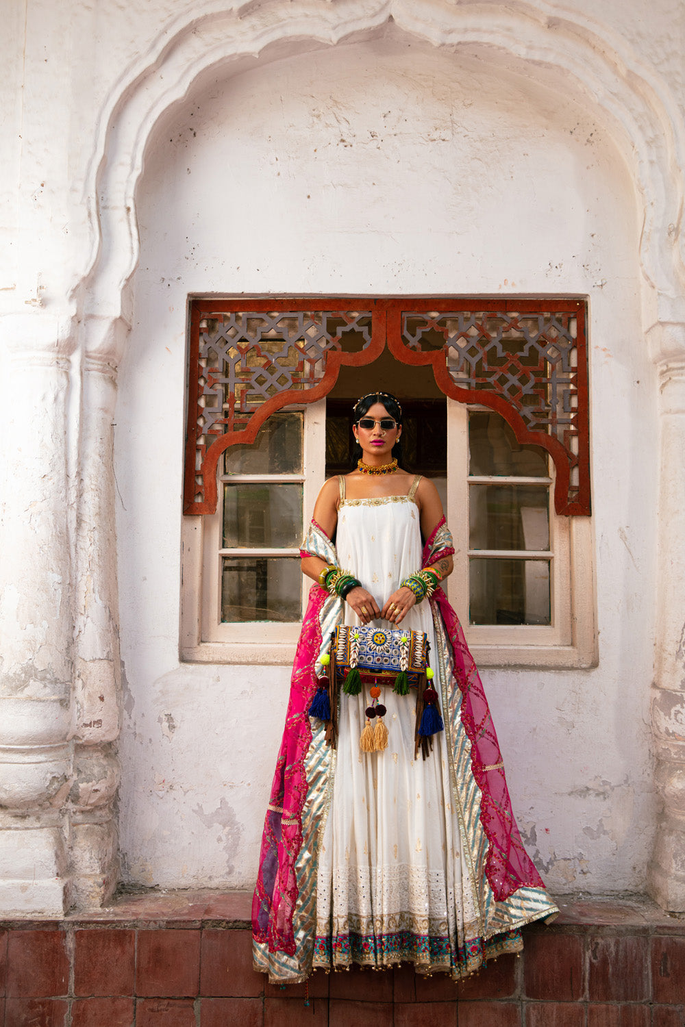 Nilofer Shahid | Maansi Edit | Anika by Nilofer Shahid - Designer Dress - Type: Ladies Clothes - Available at Libayah - 100% Original