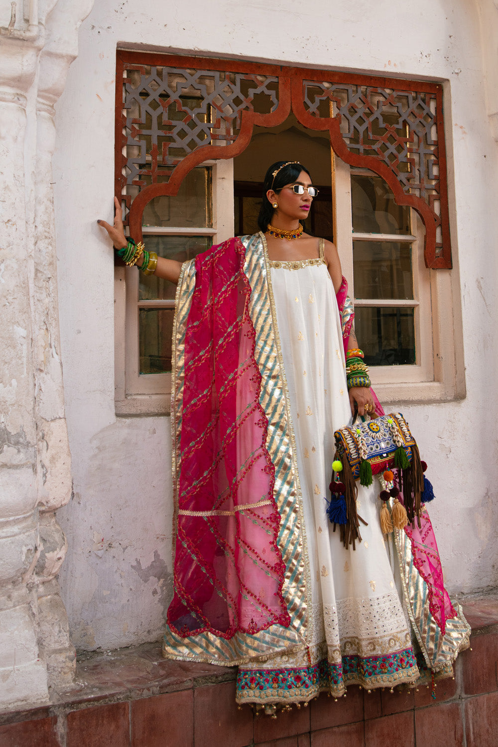 Nilofer Shahid | Maansi Edit | Anika by Nilofer Shahid - Designer Dress - Type: Ladies Clothes - Available at Libayah - 100% Original