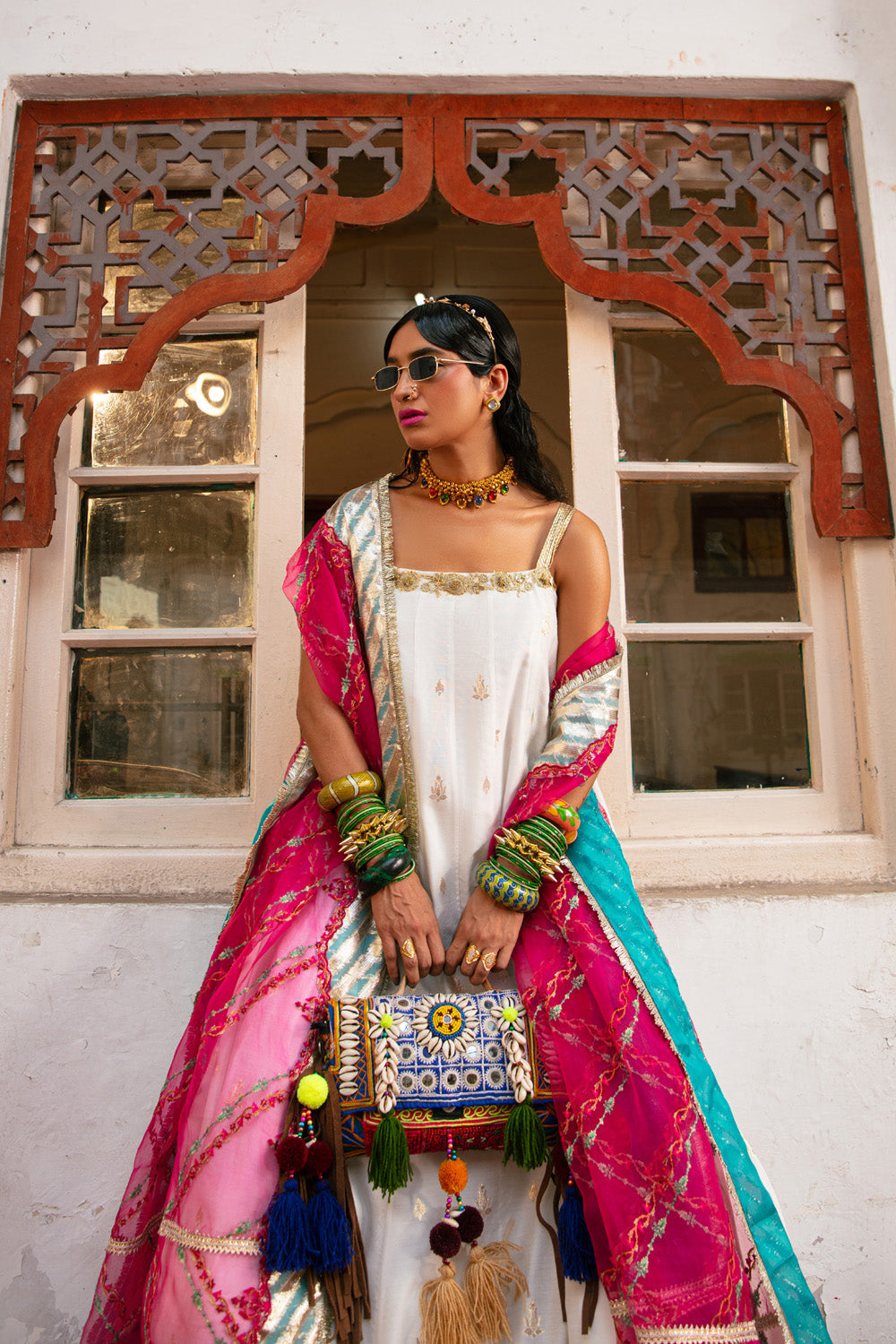 Nilofer Shahid | Maansi Edit | Anika by Nilofer Shahid - Designer Dress - Type: Ladies Clothes - Available at Libayah - 100% Original