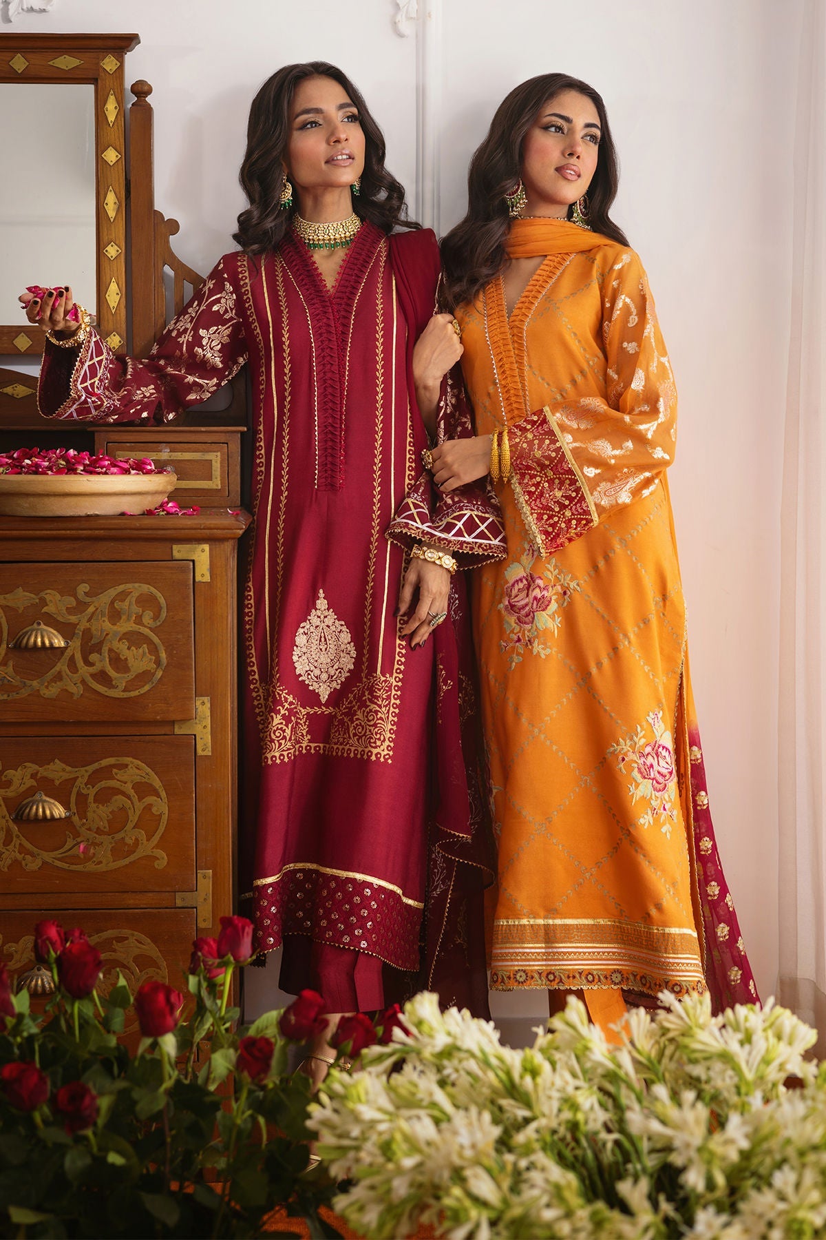 Annus Abrar | Elemental Festive | Zula by Annus Abrar - Designer Dress - Type: Ladies Clothes - Available at Libayah - 100% Original