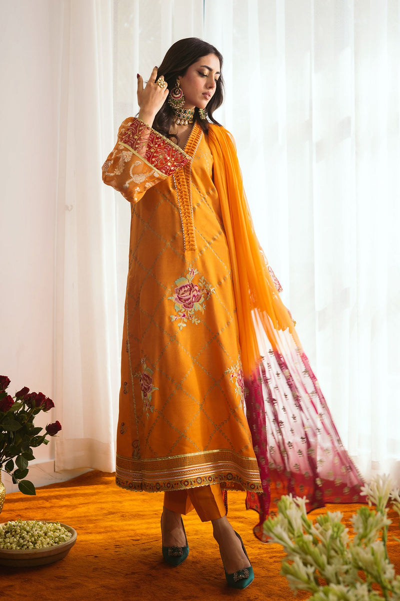 Annus Abrar | Elemental Festive | Zula by Annus Abrar - Designer Dress - Type: Ladies Clothes - Available at Libayah - 100% Original