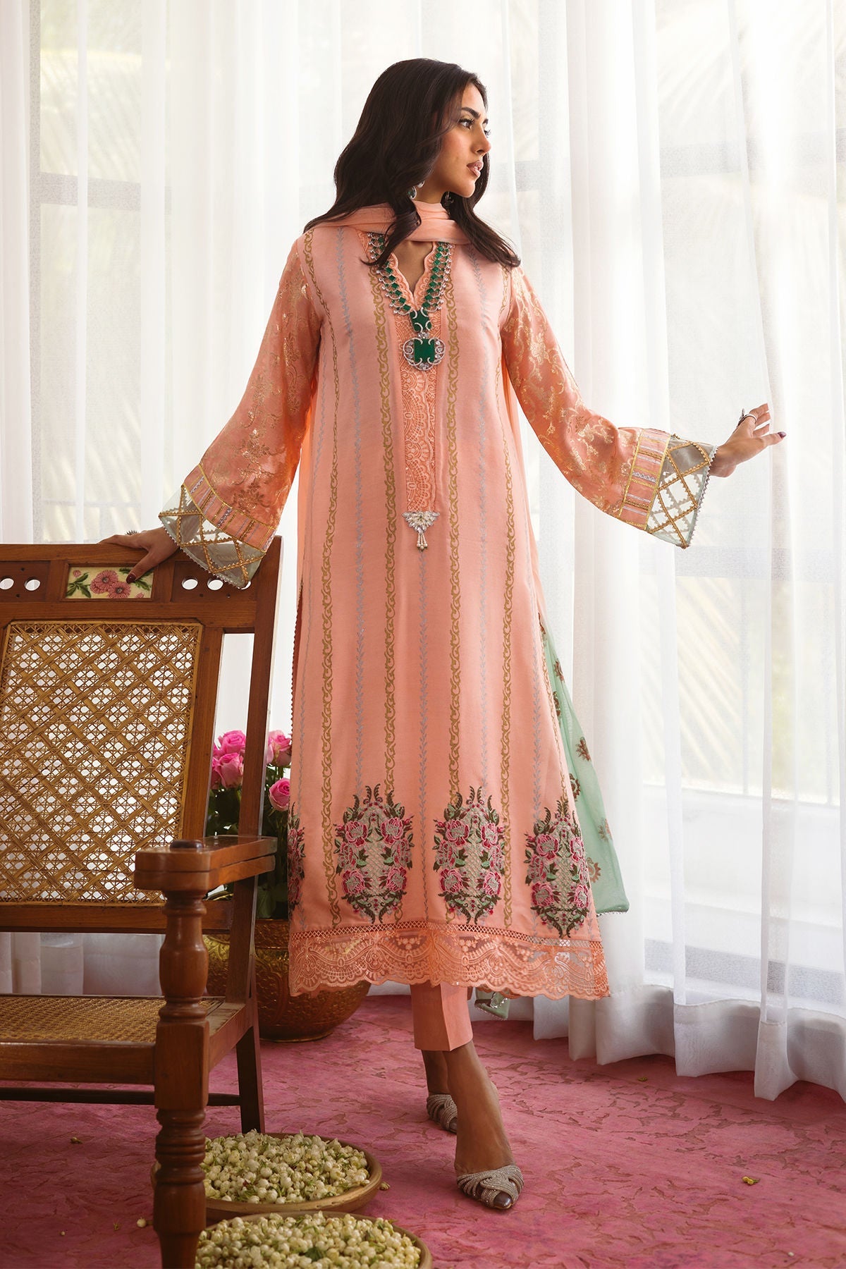 Annus Abrar | Elemental Festive | Shamaya by Annus Abrar - Designer Dress - Type: Ladies Clothes - Available at Libayah - 100% Original