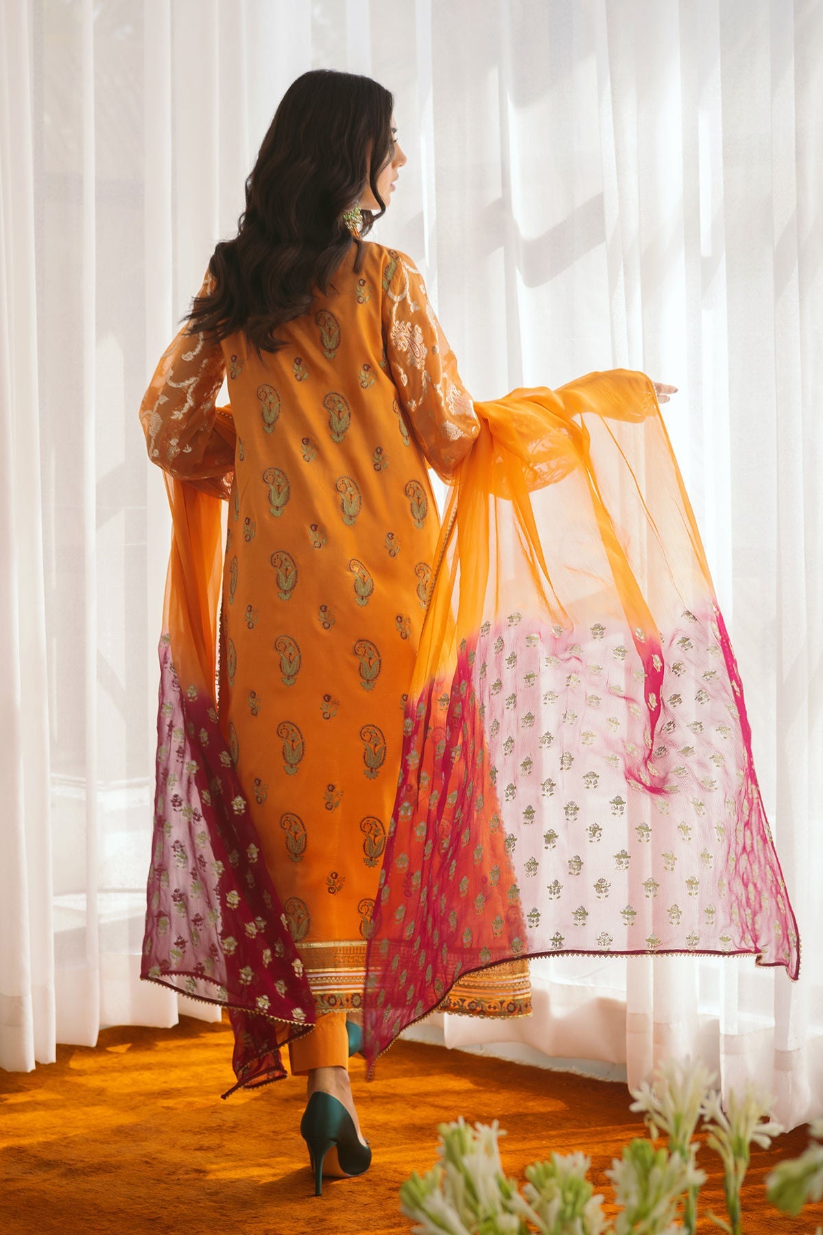 Annus Abrar | Elemental Festive | Zula by Annus Abrar - Designer Dress - Type: Ladies Clothes - Available at Libayah - 100% Original