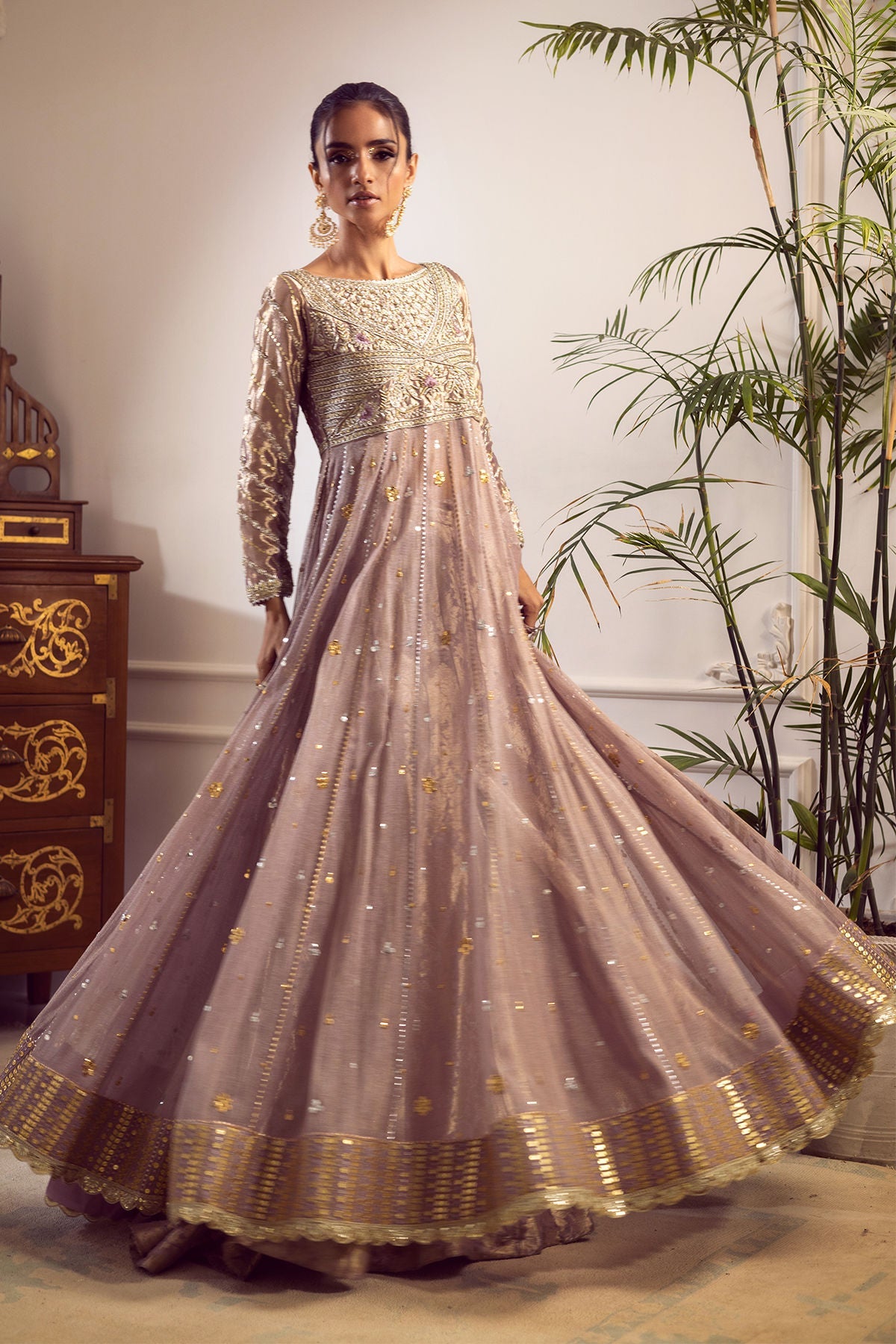 Annus Abrar | Melia Luxe Formals | Shakre Kalidar by Annus Abrar - Designer Dress - Type: Ladies Clothes - Available at Libayah - 100% Original