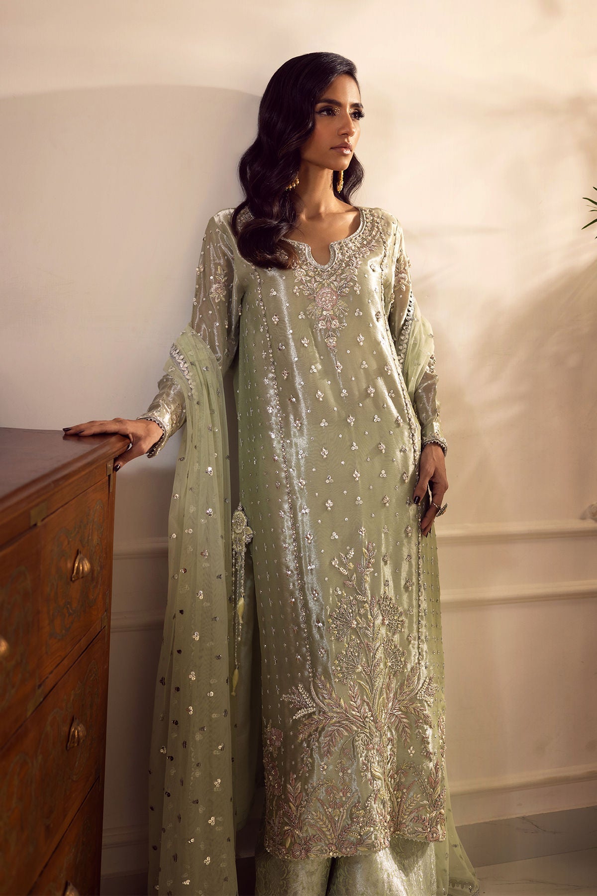 Annus Abrar | Melia Luxe Formals | Rizmia by Annus Abrar - Designer Dress - Type: Ladies Clothes - Available at Libayah - 100% Original
