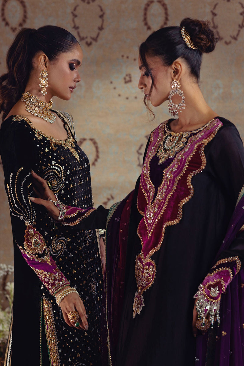 Annus Abrar | Mirha Winter Velour | Marin by Annus Abrar - Designer Dress - Type: Ladies Clothes - Available at Libayah - 100% Original