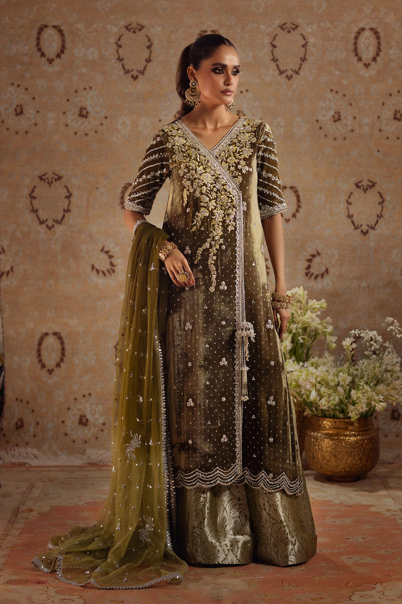 Annus Abrar | Mirha Winter Velour | Emur by Annus Abrar - Designer Dress - Type: Ladies Clothes - Available at Libayah - 100% Original