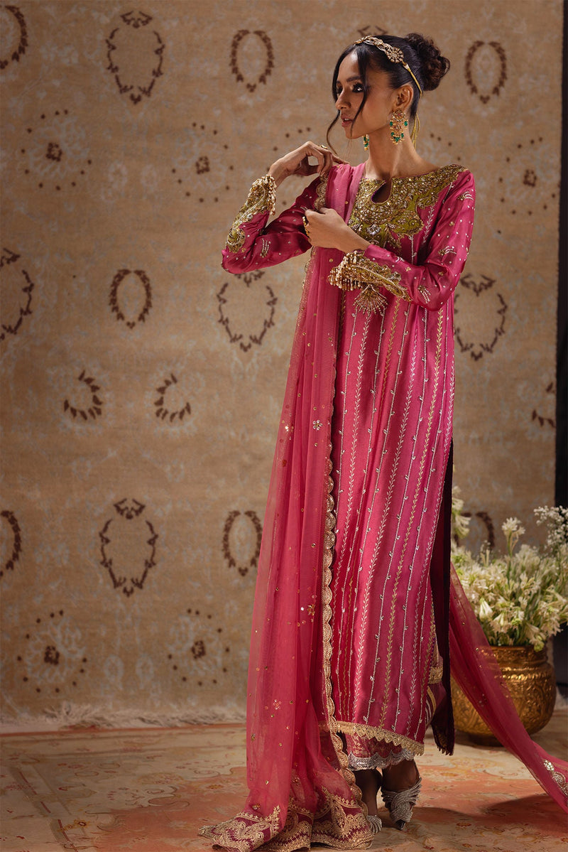 Annus Abrar | Mirha Winter Velour | Elen by Annus Abrar - Designer Dress - Type: Ladies Clothes - Available at Libayah - 100% Original