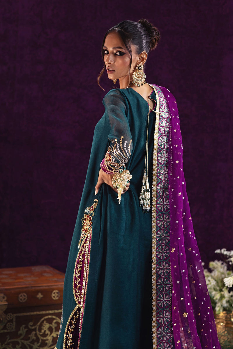 Annus Abrar | Mirha Winter Velour | Lila by Annus Abrar - Designer Dress - Type: Ladies Clothes - Available at Libayah - 100% Original