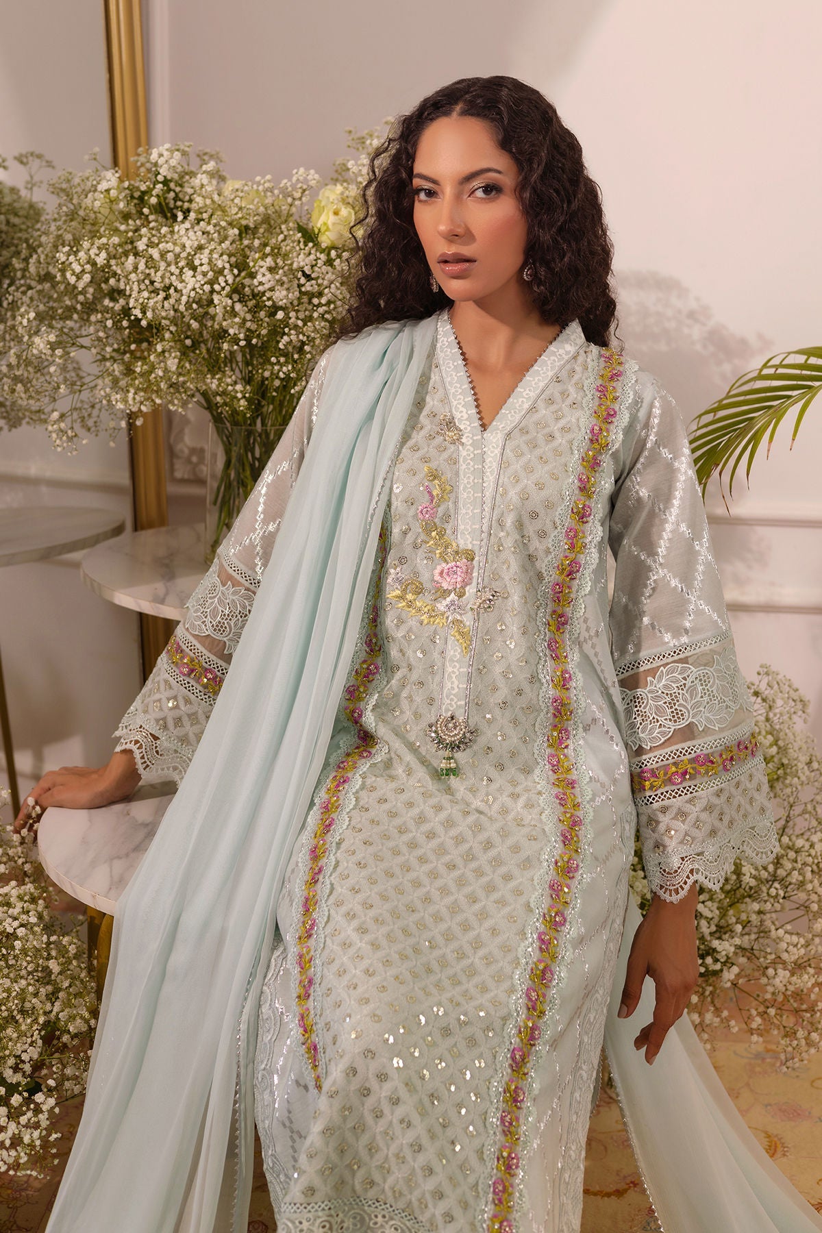 Annus Abrar | Sera Luxury | Myna by Annus Abrar - Designer Dress - Type: Ladies Clothes - Available at Libayah - 100% Original