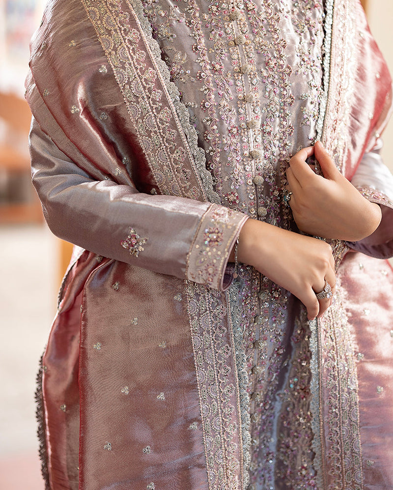 Mushq | Sunehri Lama Silk | Anoushay by Mushq - Designer Dress  - Type : Ladies Clothes - Available at Libayah - 100% Original 