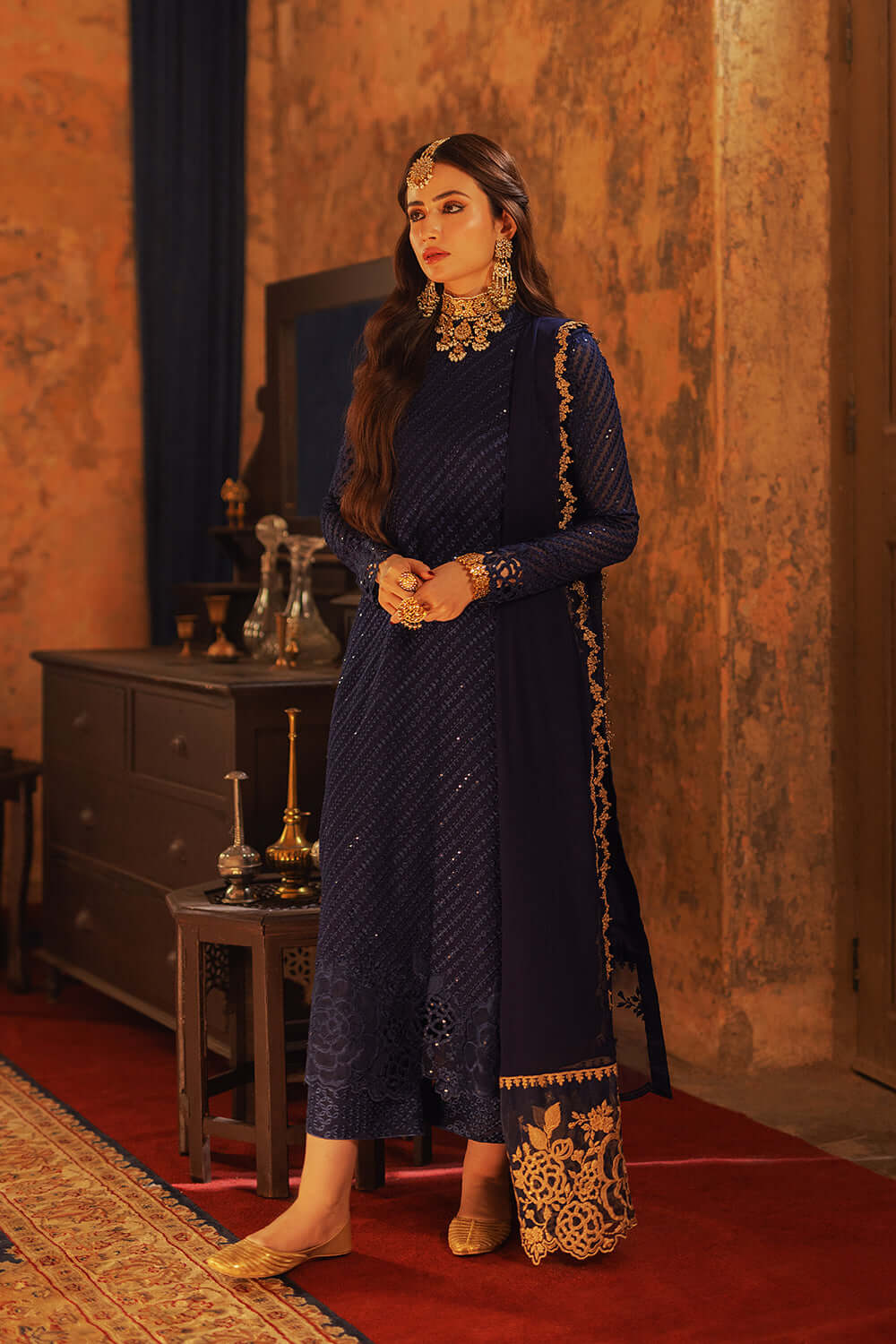 Azure | Luxe Formals | Aqua Serene by Azure - Designer Dress  - Type : Ladies Clothes - Available at Libayah - 100% Original 