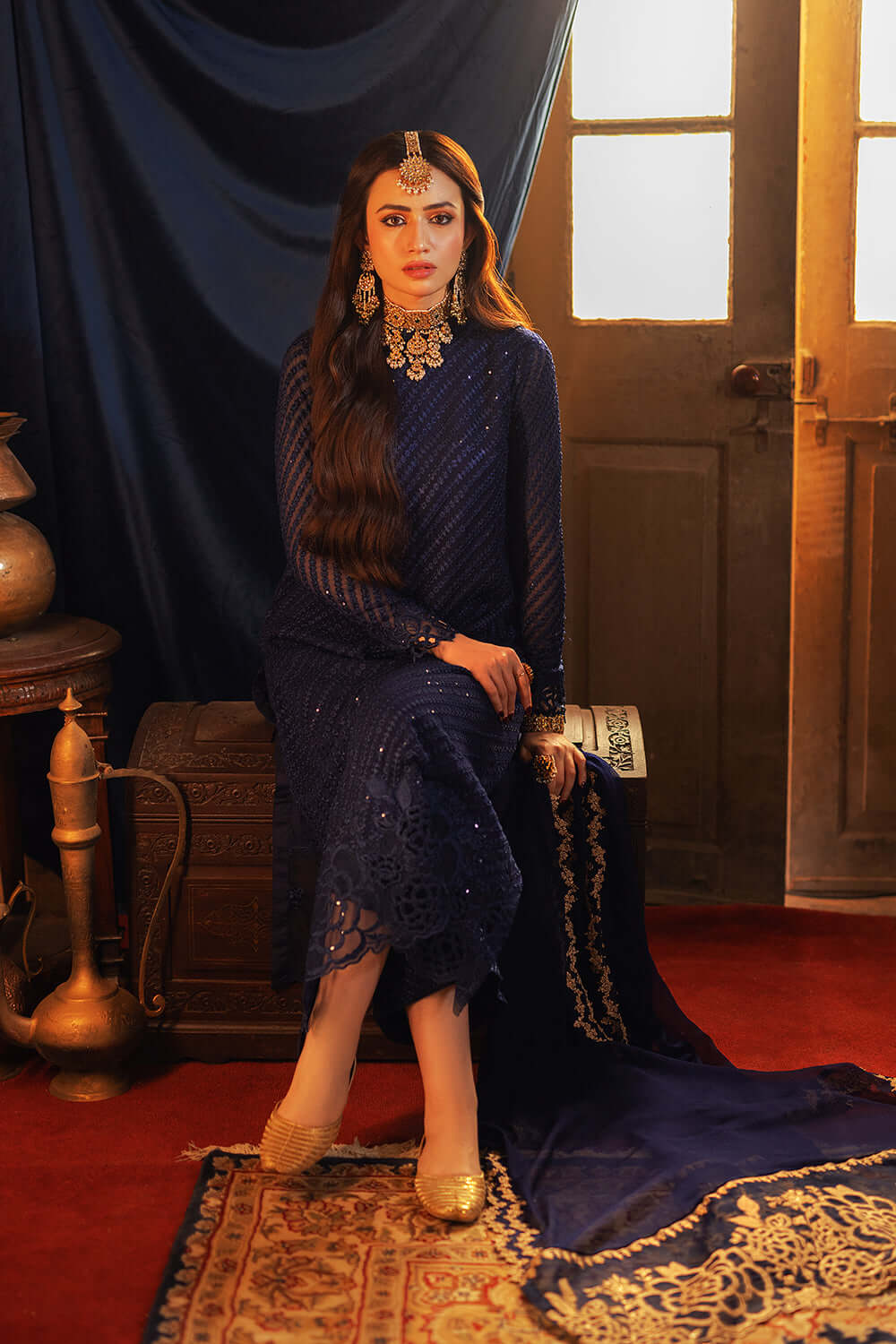 Azure | Luxe Formals | Aqua Serene by Azure - Designer Dress  - Type : Ladies Clothes - Available at Libayah - 100% Original 