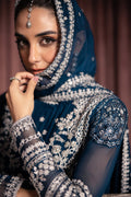 Azure | Luxe Formals | Aquatic Whisper by Azure - Designer Dress  - Type : Ladies Clothes - Available at Libayah - 100% Original 