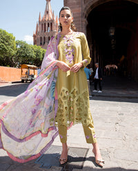 Mushq | Odyssey Lawn 26 | Aranza by Mushq - Designer Dress  - Type : Ladies Clothes - Available at Libayah - 100% Original 