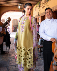Mushq | Odyssey Lawn 26 | Aranza by Mushq - Designer Dress  - Type : Ladies Clothes - Available at Libayah - 100% Original 