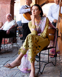 Mushq | Odyssey Lawn 26 | Aranza by Mushq - Designer Dress  - Type : Ladies Clothes - Available at Libayah - 100% Original 