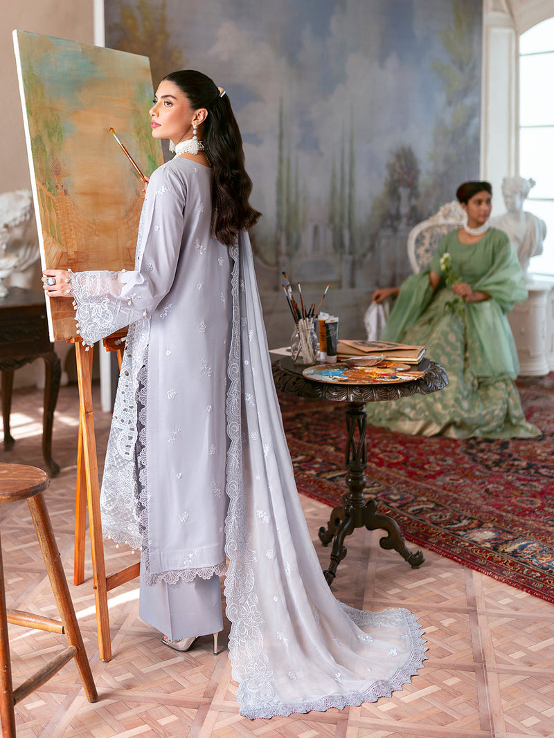 Mahnur | Sophie Luxury Lawn 25 | Ari by Mahnur - Designer Dress - Type: Ladies Clothes - Available at Libayah - 100% Original