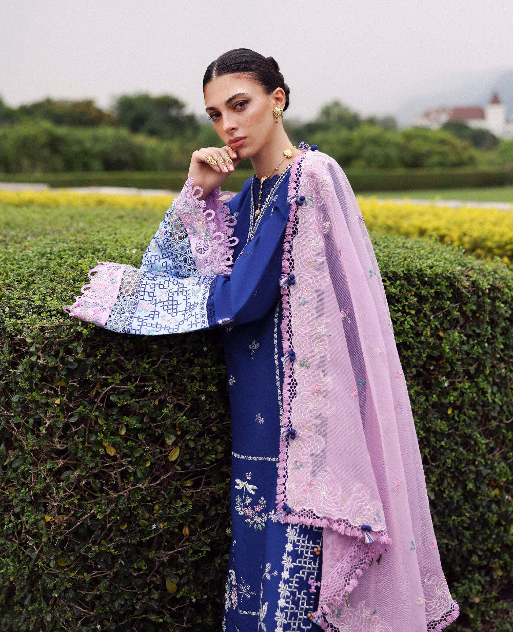 Republic Womenswear | Lilas Lawn 26 | Aria - by Libayah - Registered Vendor of : Republic Womenswear - 100% Original Designer Dress