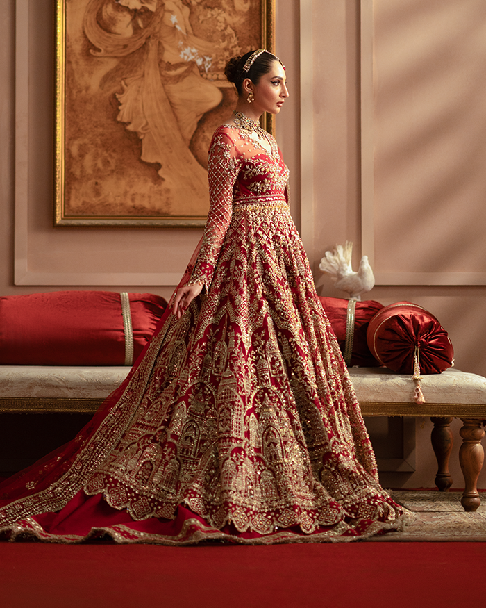 Zevk | Mughal Raniya | Jodha Begum by Zevk - Designer Dress - Type: Ladies Clothes - Available at Libayah - 100% Original
