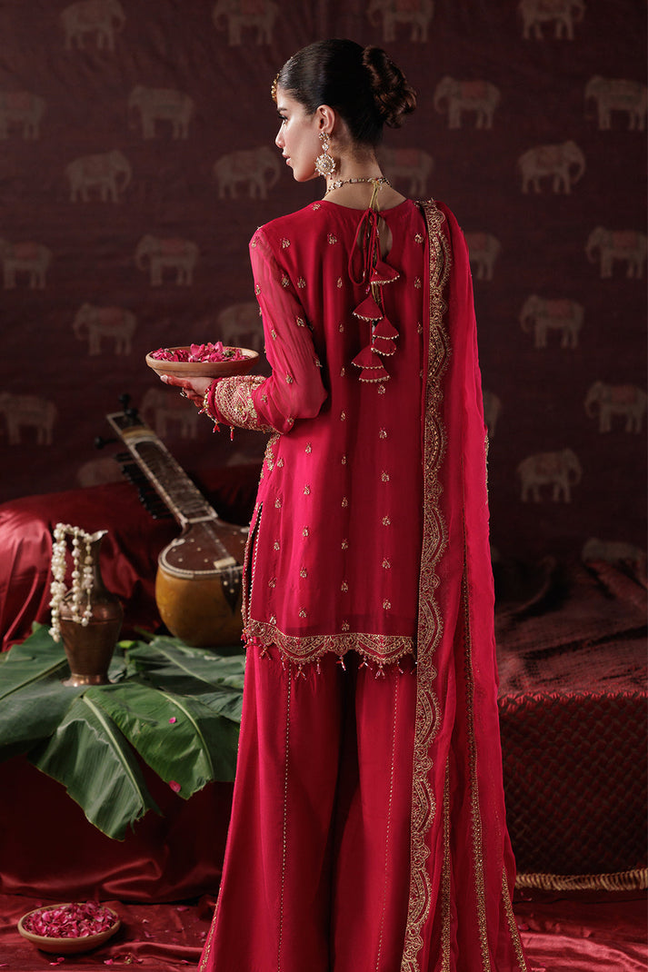 Saad Shaikh | Panache Luxury Chiffon 25 | D-01 by Saad Shaikh - Designer Dress  - Type : Ladies Clothes - Available at Libayah - 100% Original 