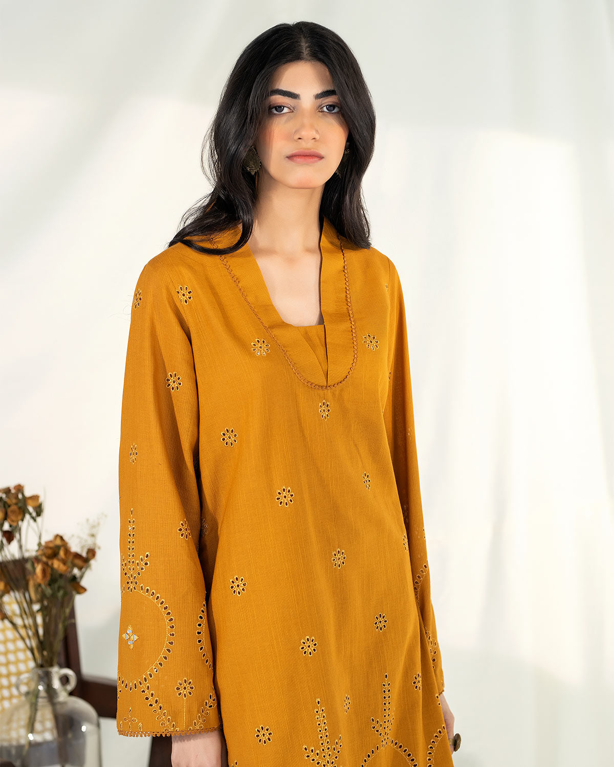 Zevk | Winter Flavour | MOSAMBI by Zevk - Designer Dress - Type: Ladies Clothes - Available at Libayah - 100% Original