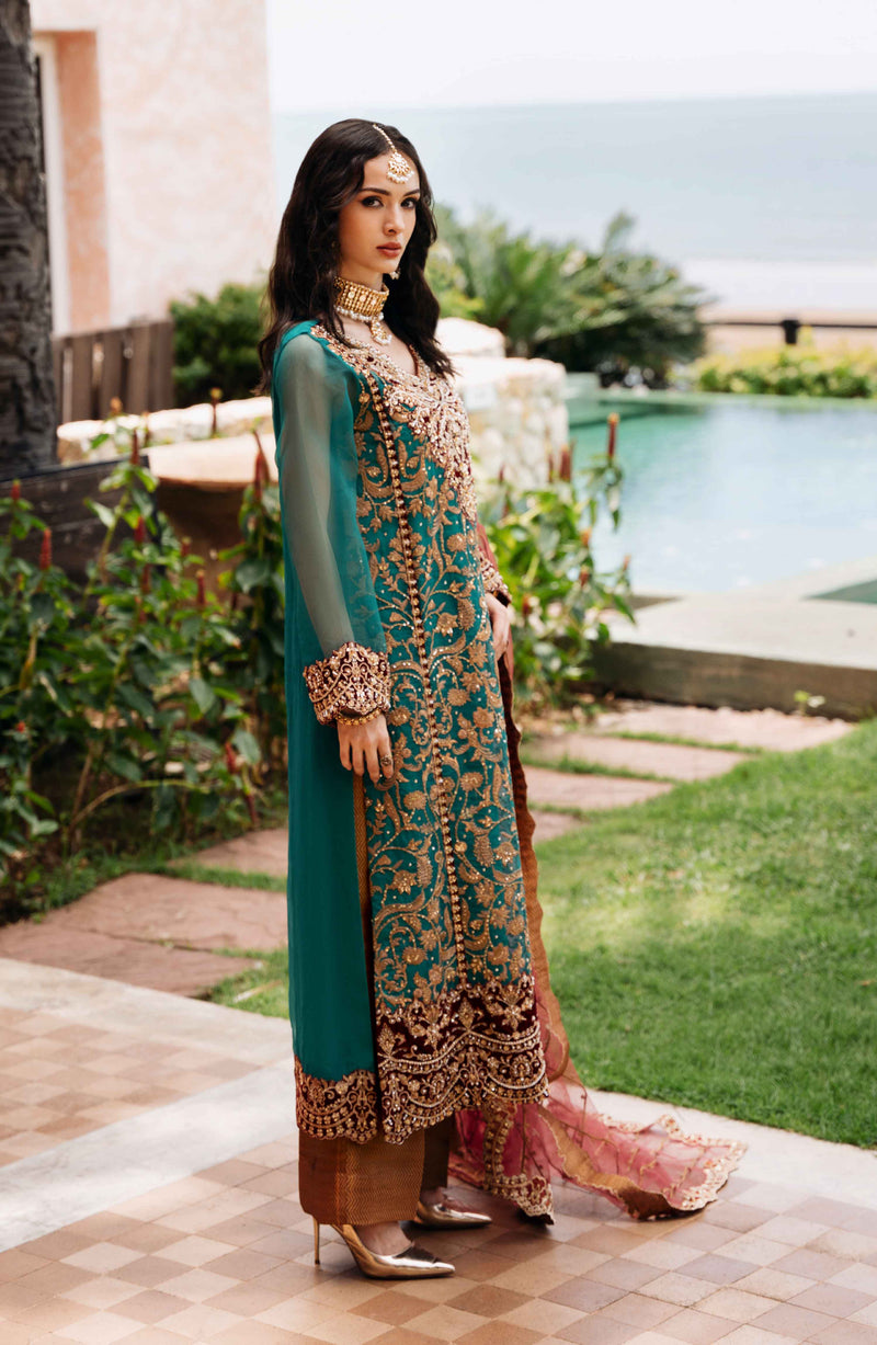 Maryum N Maria | Fressia Wedding Formals | Yerimen - MW23-550 by Maryum N Maria - Designer Dress - Type: Formal - Available at Libayah - 100% Original