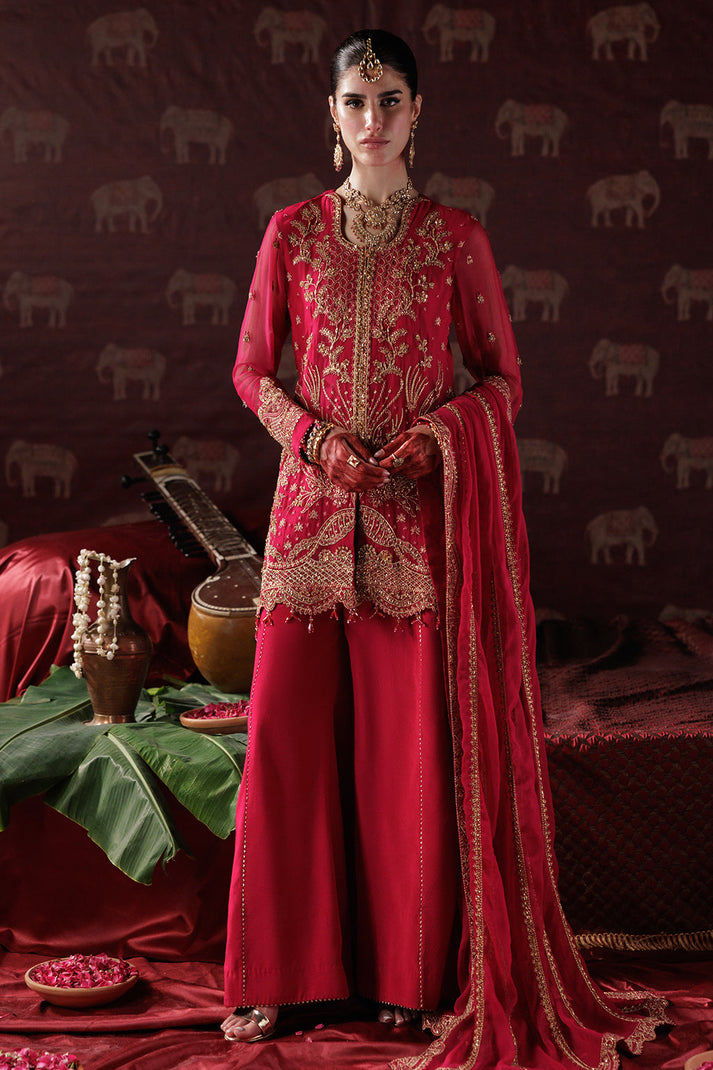 Saad Shaikh | Panache Luxury Chiffon 25 | D-01 by Saad Shaikh - Designer Dress  - Type : Ladies Clothes - Available at Libayah - 100% Original 