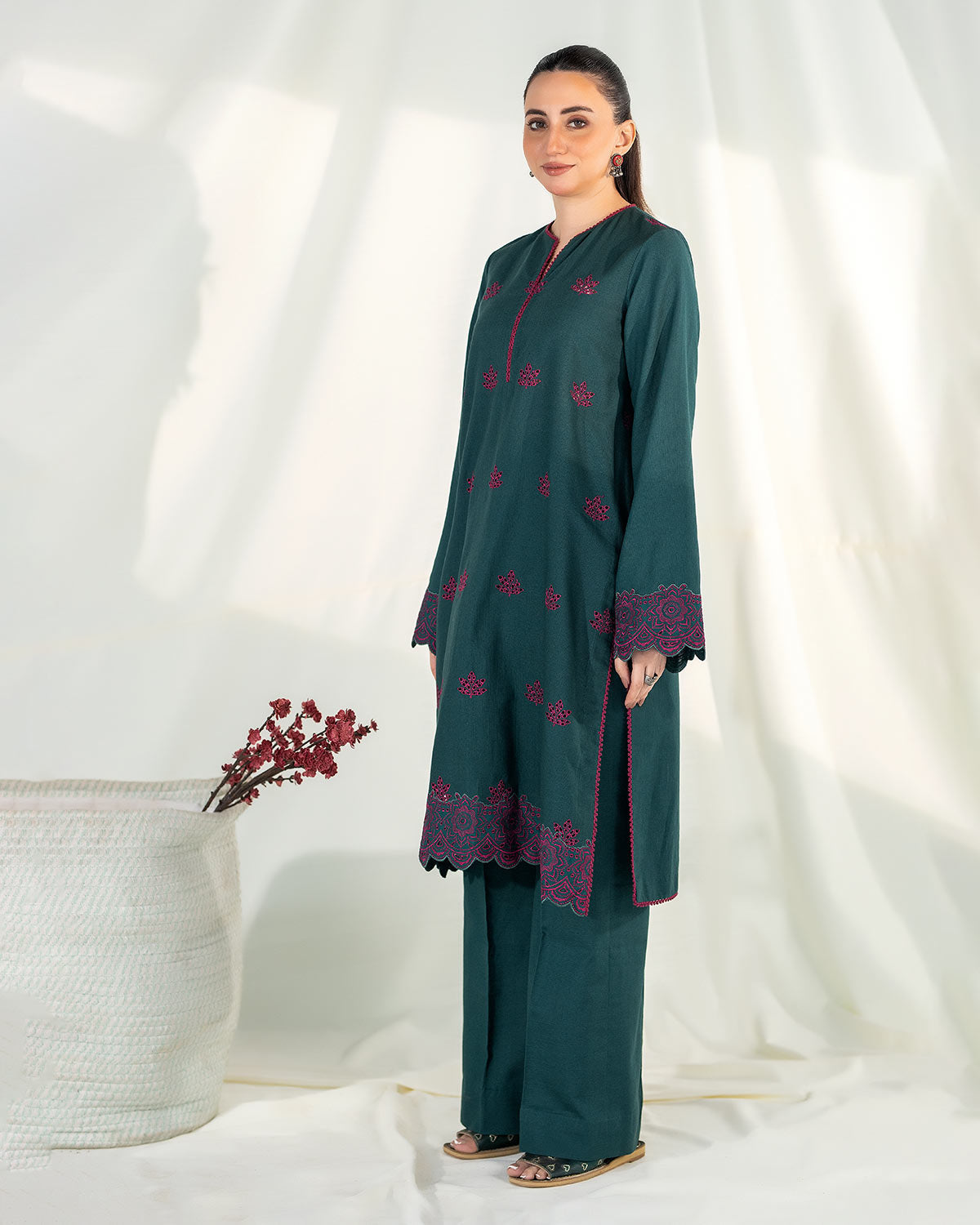 Zevk | Winter Flavour | LIME by Zevk - Designer Dress - Type: Ladies Clothes - Available at Libayah - 100% Original